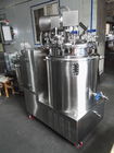 El tanque de fusión vestido industrial de la gelatina de la presión con el agitador 150l - con el sistema auto del vacío