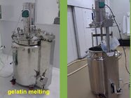 Máquina de la cápsula de gelatina con la gelatina movible Melter/el tanque de servicio