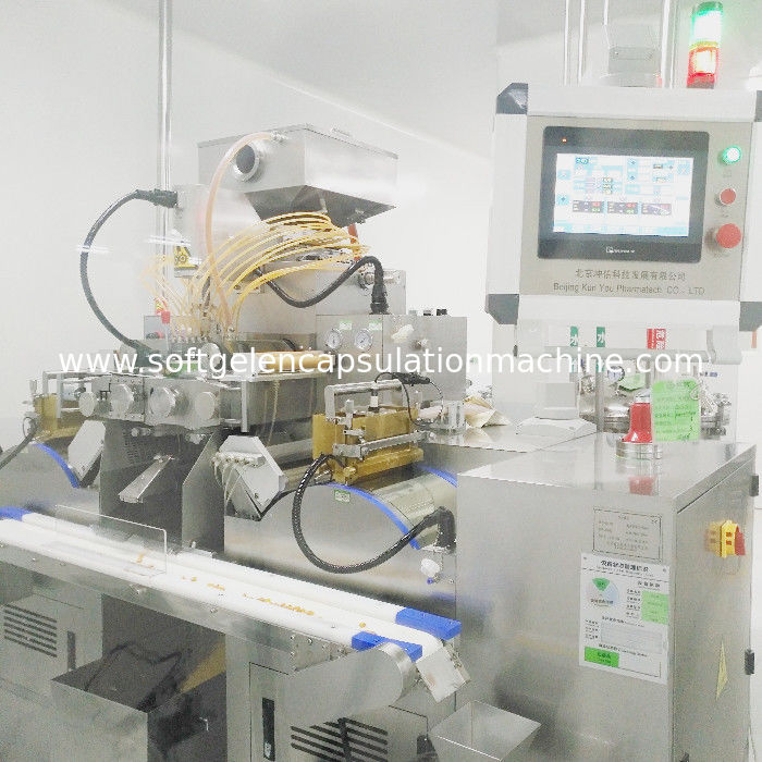 Fábrica suave de la máquina de rellenar de la cápsula de la escala grande del aceite de oliva de CBD con diagnosis de faltas