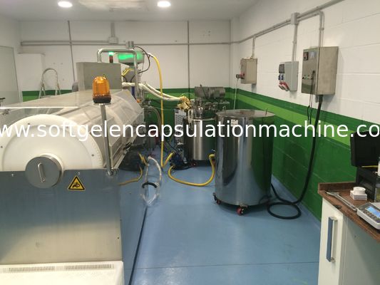 Máquina de la cápsula del softgel del molde SS316 con la fusión de la gelatina y el sistema de sequía