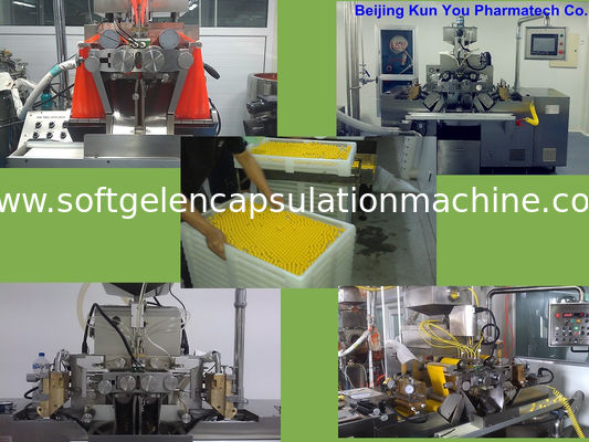 Máquina de rellenar Vgel de la encapsulación de Ss316 de la encapsulación automática de la máquina