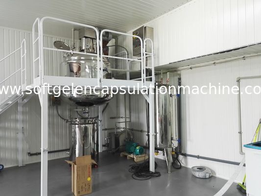 máquina de rellenar del gel de 10 pulgadas de la encapsulación suave automática serva de la cápsula