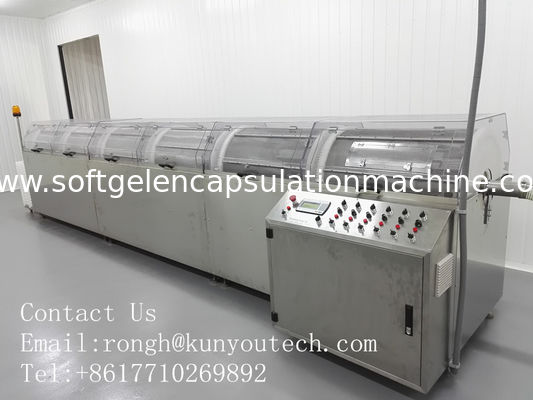 La máquina de la encapsulación de Kunyou Softgel para Pharcetucial y Paintball utilizan con el PLC