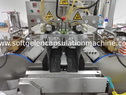 máquina de rellenar del gel de 10 pulgadas de la encapsulación suave automática serva de la cápsula