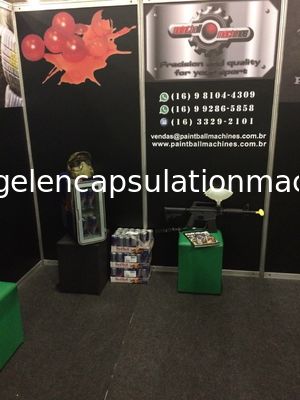 Máquina de rellenar 4 del gel de Softgel de la cápsula de la cápsula automática dura de la máquina - poder 12Kw