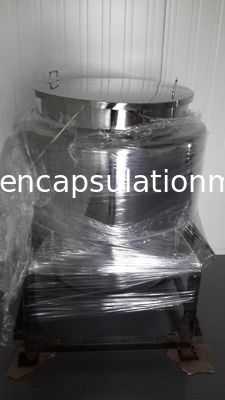 Los tanques de almacenamiento de acero inoxidables movibles del agua 200L con el mezclador, de temperatura controlada