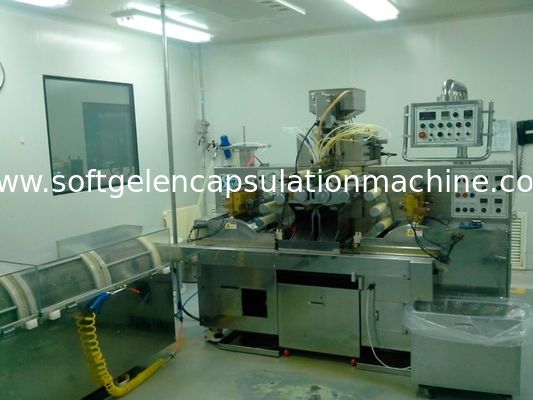 Máquina suave de acero inoxidable del fabricante de la cápsula de la máquina de rellenar de la cápsula del gel 1800 kilogramos de peso