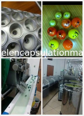 18000 Paintball por la máquina de la encapsulación de Paintball de la hora con el PLC y la pantalla táctil