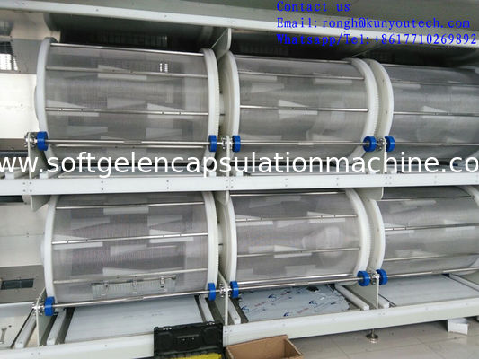 Línea grande de Dryer Machine For Encapsualtion del vaso de la encapsulación de la cápsula de Softgel del tamaño