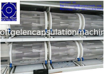 Cama flúida línea secadora de la encapsulación del softgel de 2 capas de la cápsula de Dryer del vaso