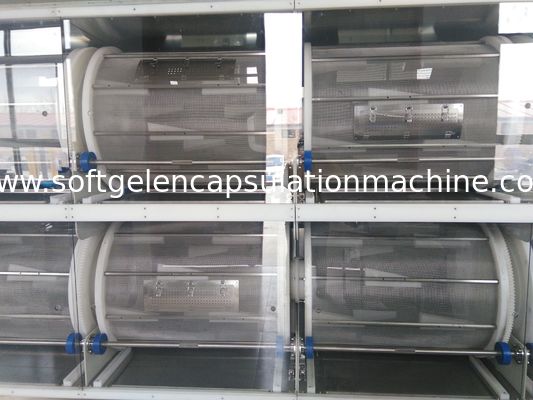 2 capas de aire del flujo 6000m3/H de la encapsulación del vaso de Dryer SS316 del control material grande del PLC