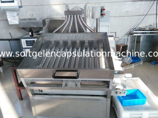6" línea de la máquina de la encapsulación de Softgel con la alimentación automática de tierra, 880X640X1900m m