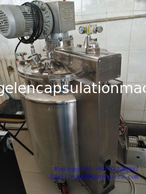 50 - 100 litros de la gelatina de tanque de fusión con el sistema fuerte de la paleta y del vacío