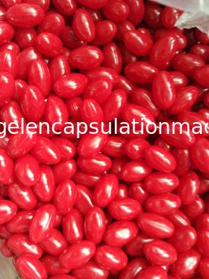 Cadena de producción de la cápsula de Softgel de la encapsulación del aceite de coco tipo conducido eléctrico