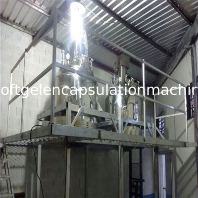 Carrange y máquina de rellenar de la gelatina de las algas marinas del softgel del aceite vegetal de la encapsulación