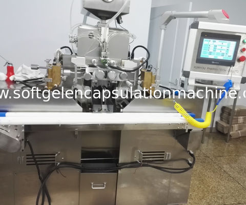 Carrange y máquina de rellenar de la gelatina de las algas marinas del softgel del aceite vegetal de la encapsulación