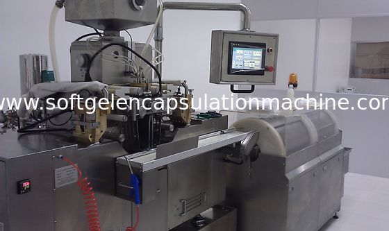 Máquina de la encapsulación del R&D Softgel para el aceite de pescado o la vitamina oblongo oval Softgel de la forma