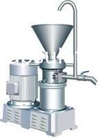 Máquina coloide horizontal del molino de 304 SUS/amoladora coloide Water Cooled