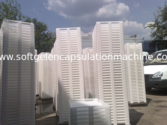 Categoría alimenticia plástica/caramelo de la cápsula de Tray And Trolly For Drying del metal