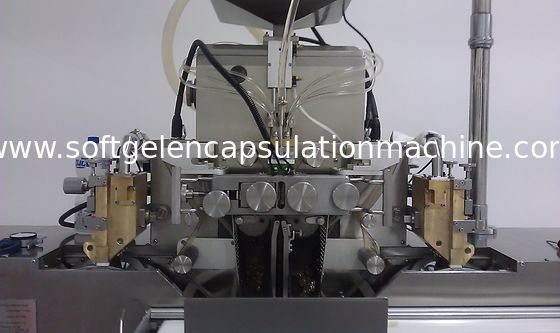 Cápsula suave automática que hace la máquina con la fusión de la gelatina y la secadora