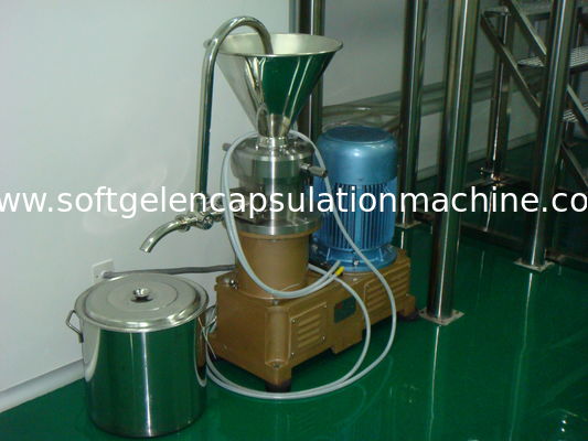 Pequeña máquina coloide de acero inoxidable del molino con el rotor + el estator avanzados