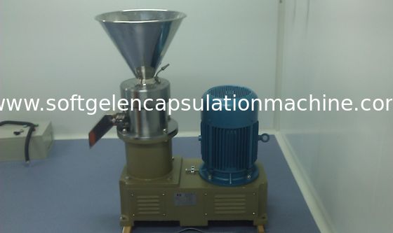 Pequeña máquina coloide de acero inoxidable del molino con el rotor + el estator avanzados