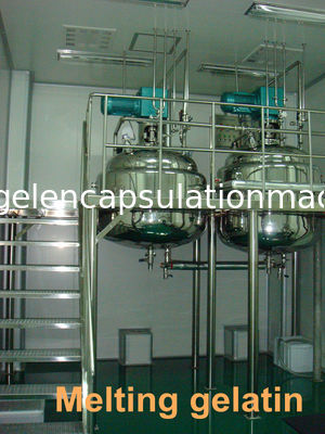 Cápsula suave horizontal que hace la máquina