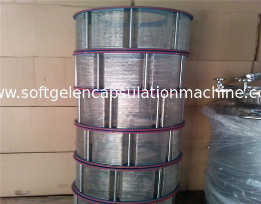 Pequeño vaso Dryer Effcient Drying de Softgel de la cesta con el sistema de calefacción