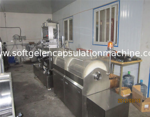 Máquina de acero inoxidable de la encapsulación de Softgel para la cápsula oblonga oval del aceite de pescado/de la vitamina de la forma