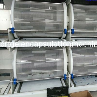 máquina automática de la encapsulación de 0.75kw Vgel con una máquina más seca de la caída con la fan de secado 2