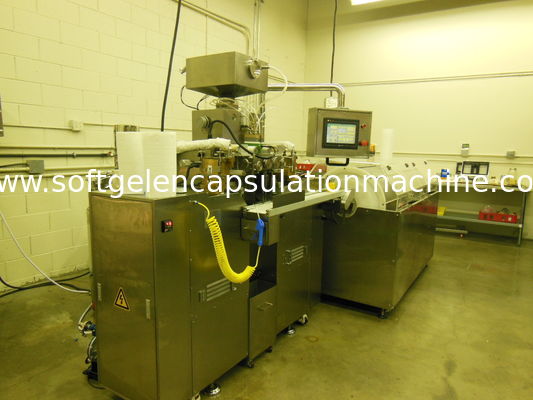 Máquina de la encapsulación del R&D Softgel para el aceite de pescado o la vitamina oblongo oval Softgel de la forma