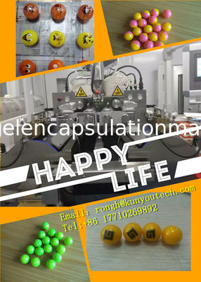 La máquina de la encapsulación de Kunyou Softgel para Pharcetucial y Paintball utilizan con el PLC