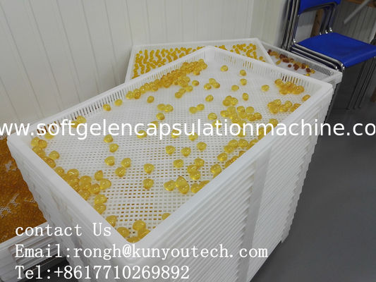 Bandejas de secado plásticas blancas de la categoría alimenticia para las cápsulas y Paintball de Softgel