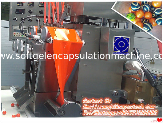mezclador farmacéutico del color de la gelatina de la maquinaria 5kw con el sistema de elevación hidráulico