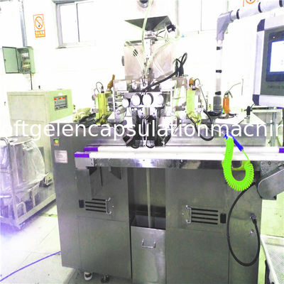 Equipo de fabricación vegetal de Softgel de la gelatina del aceite de cáñamo con el motor servo