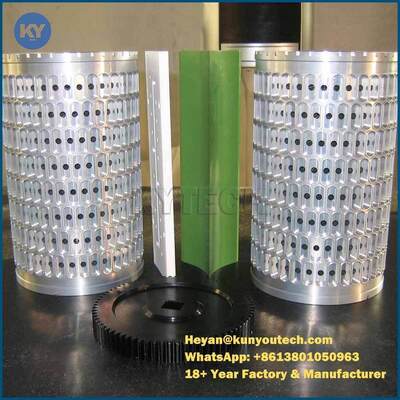 Sistema completo del rollo del dado de Softgel de la aleación de aluminio del molde de la cápsula de la alta precisión