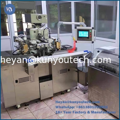 Máquina de fabricación de cápsulas blandas totalmente automática con 10 inyectores y 43470pcs/hora Capacidad para la producción conforme a GMP
