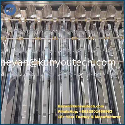 Máquina de clasificación de cápsulas de material de 12 rodillos SS316 con capacidad máxima de 400000 para industrias farmacéuticas y paintball