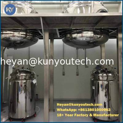 gelatina 100L/los tanques de almacenamiento de acero inoxidables líquidos