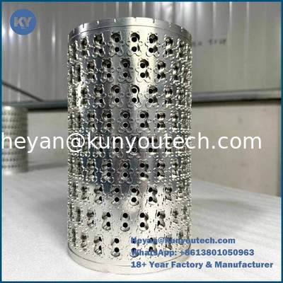 Rodillo de matriz de cobre personalizado de alta precisión para la fabricación de paintball y molde de cápsulas de encapsulación blanda