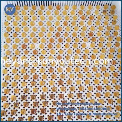 bandeja de secado de plástico de grado alimenticio 762x495x55mm con resistencia a -40 a 140 grados y estructura ligera para bolas de pintura o cápsulas blandas