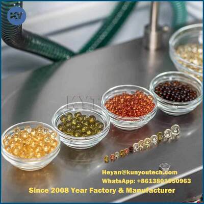 Embalaje suave inconsútil del aceite del consumo de energía de la máquina 1.5kw de la cápsula del gel