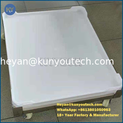Bandeja de secado de plástico PP de grado alimenticio 758x608x40mm