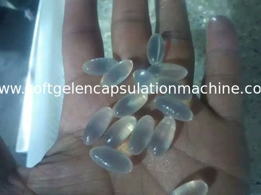 Material Halal de la máquina Ss316 de la encapsulación de Softgel del gel para el relleno del aceite de Canabis