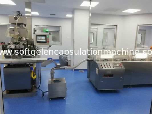 S406 6" línea de la máquina de rellenar de la encapsulación de Softgel con el servocontrol