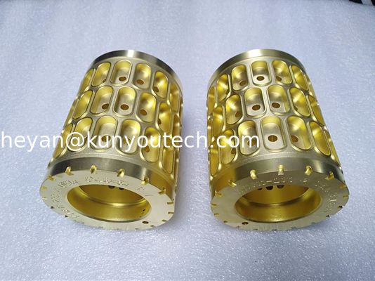 Sistema completo del rollo del dado de Softgel de la aleación de aluminio del molde de la cápsula de la alta precisión