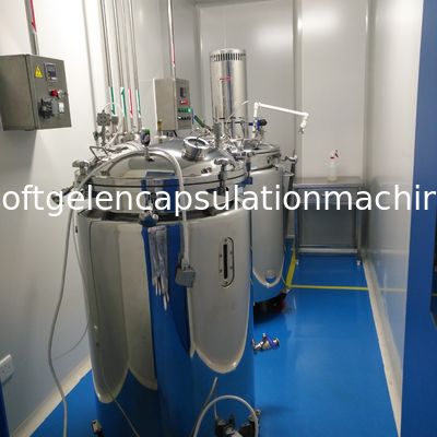 los tanques del servicio y de almacenamiento de la gelatina 200L movibles para el gel animal y el gel vegetal