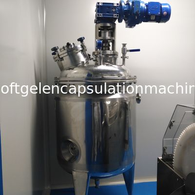 el tanque de fusión de acero inoxidable de la gelatina 100L para la máquina de la encapsulación de Softgel