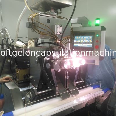 Material suave de la máquina de la máquina SS316 de la cápsula del gel de las empresas farmacéuticas