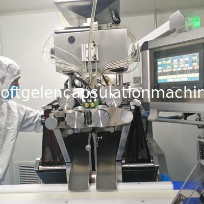 7 pulgadas mueren máquina de la encapsulación de Softgel del rollo para el aceite de Cbd garantía de 1 año